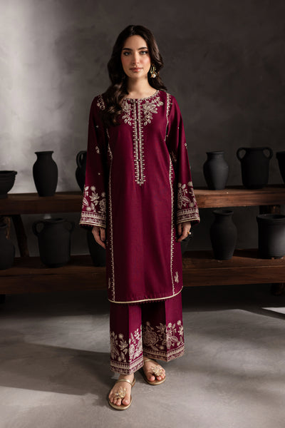 Crown 2Pc - Embroidered Karandi Dress