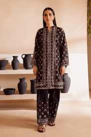 Zavi 2Pc - Printed Lawn Dress