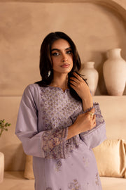 Purple Phoenix 2Pc - Embroidered Lawn Dress