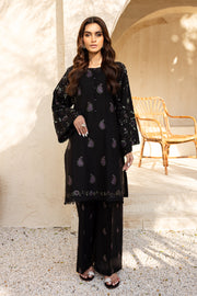 Henim 2Pc - Embroidered Khaddar Dress