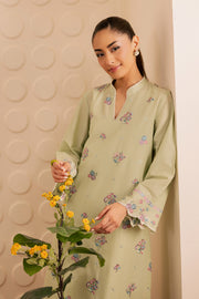 Sage Whisper 2pc - Embroidered Lawn Pret