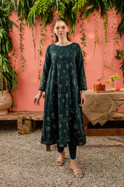 Alice 2Pc - Embroidered Karandi Dress