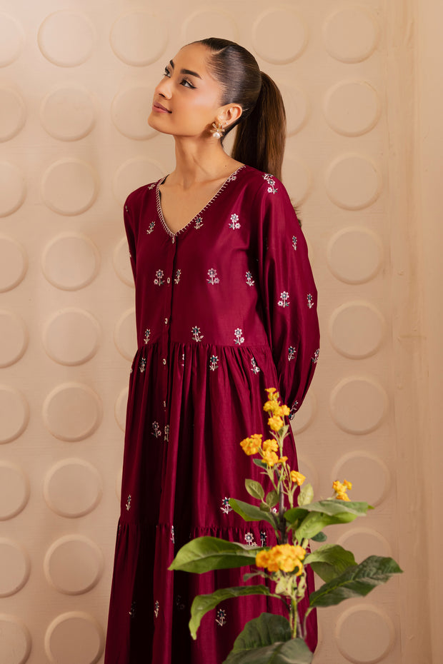 Virginia Miller 2pc - Embroidered Lawn Pret
