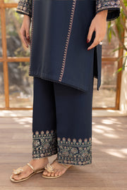 Ocean Bay 2Pc - Embroidered Khaddar Dress