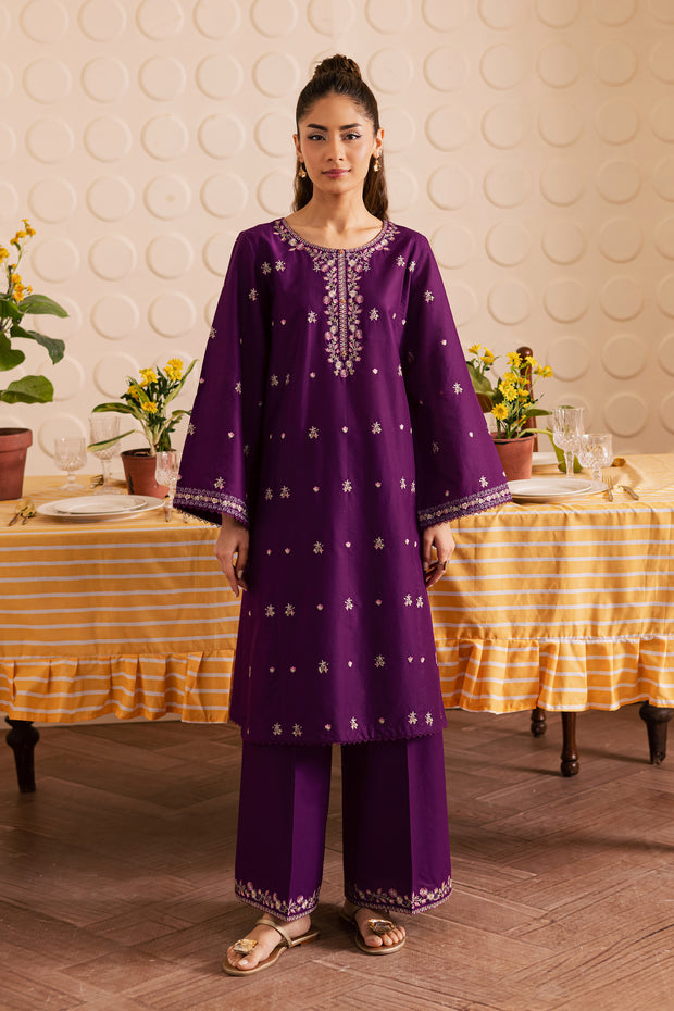 Elaria 2pc - Embroidered Lawn Pret