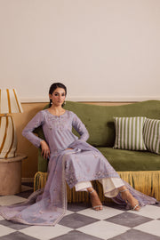 Shuja 3Pc - Embroidered Lawn Pret