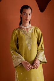 Dazy 2Pc - Embroidered Khaddar Dress