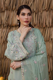 Brandon 3Pc - Embroidered Khaddar Dress