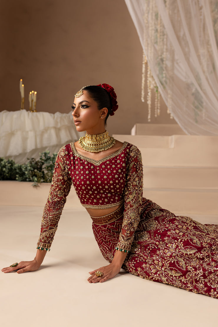 Barbeena 4PC - Bridal Dress