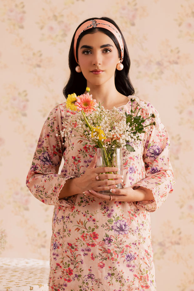 Feriha 2Pc - Printed Lawn Dress