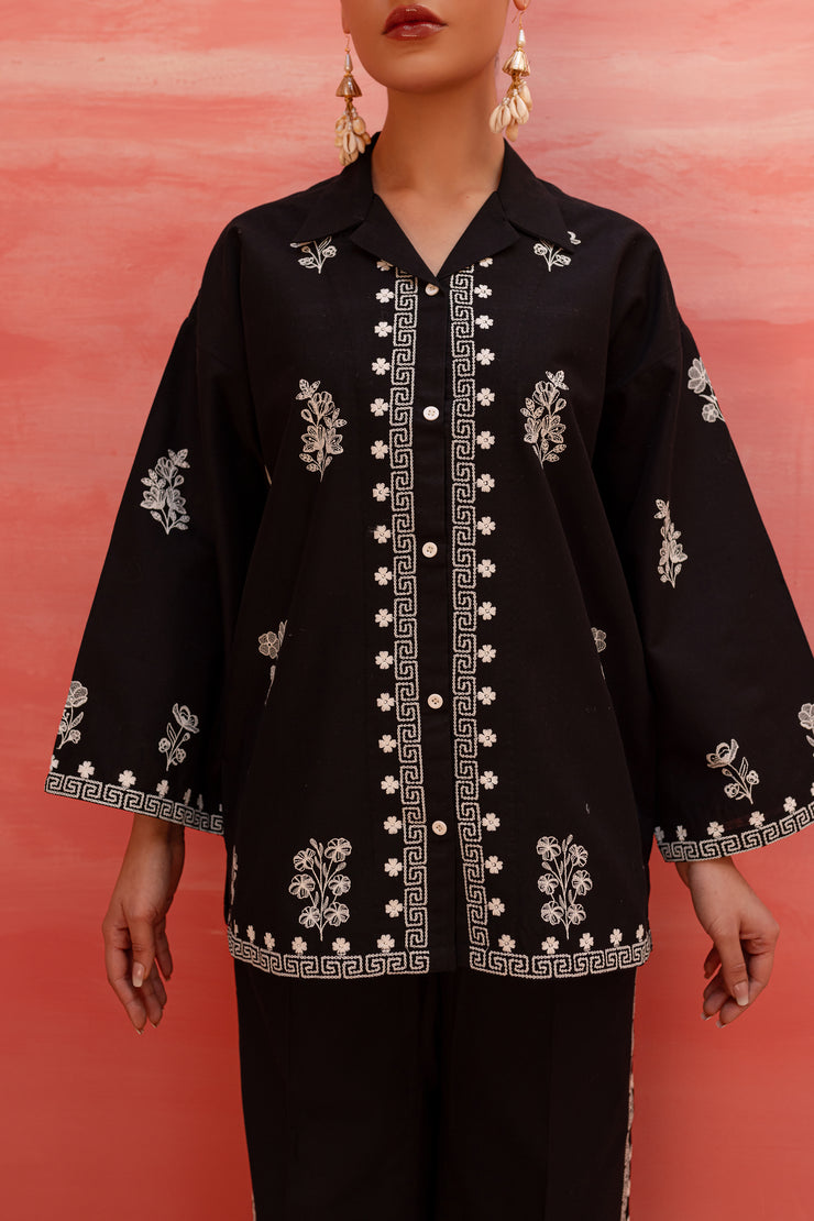 Dandelion 2pc - Embroidered Khaddar Dress