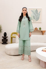 Axel 2Pc - Embroidered Lawn Dress
