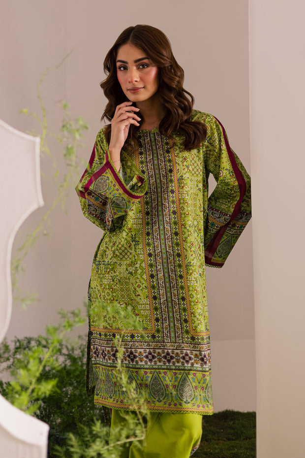 Tinker Bell 2Pc - Printed Lawn Dress