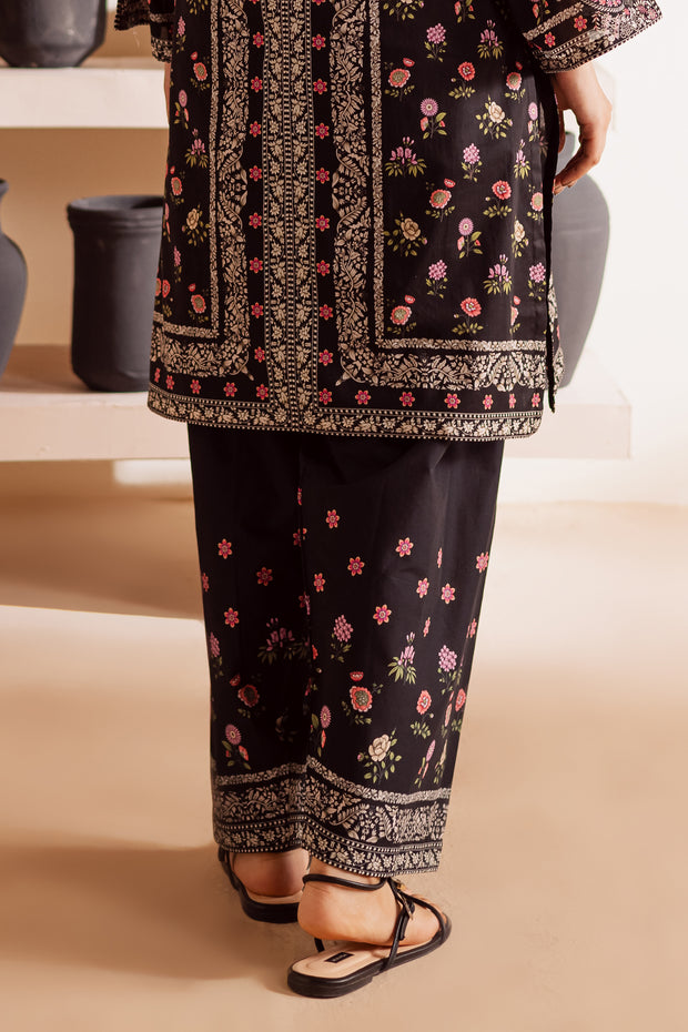 Zavi 2Pc - Printed Lawn Dress