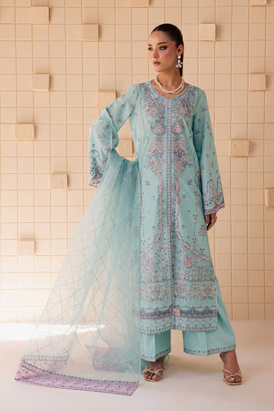 Elise 3Pc - Embroidered Lawn Dress