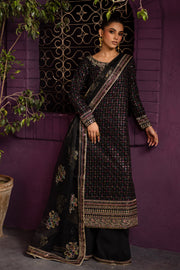 Aylin 3Pc - Embroidered Solid Dress