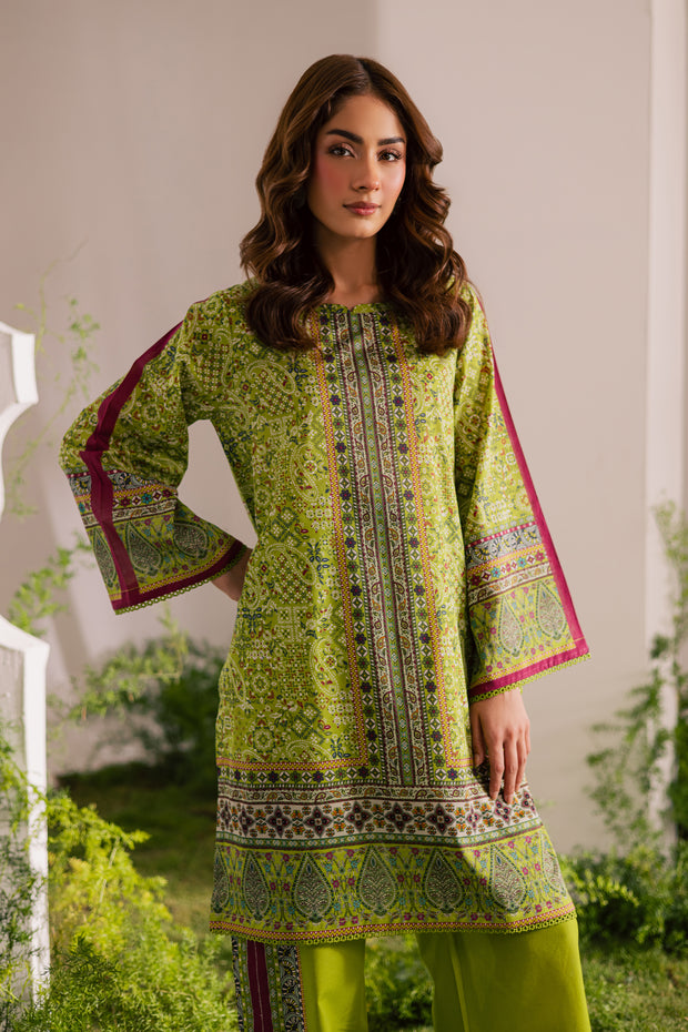 Tinker Bell 2Pc - Printed Lawn Dress