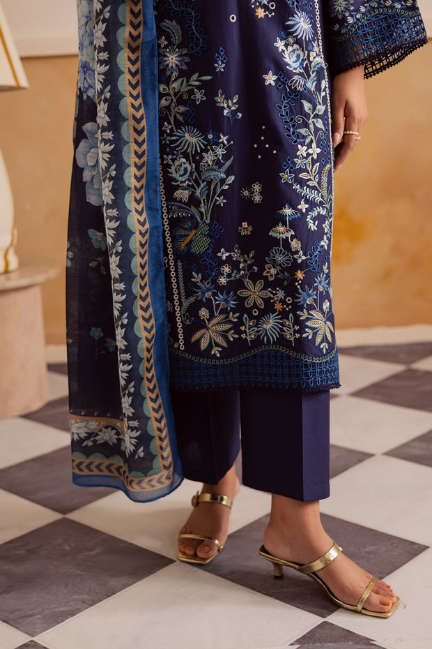Darya 3Pc - Embroidered Lawn Pret