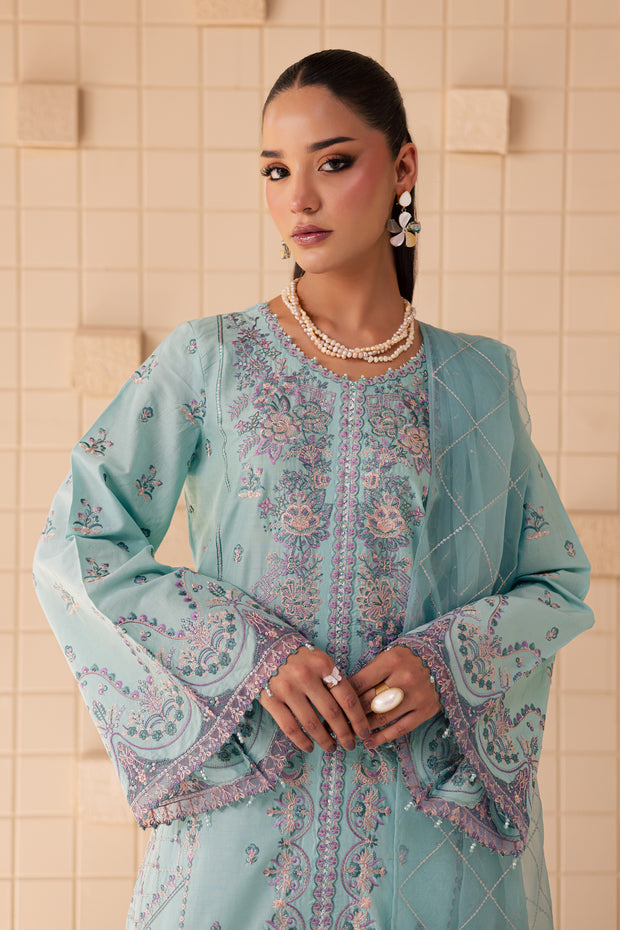 Elise 3Pc - Embroidered Lawn Dress