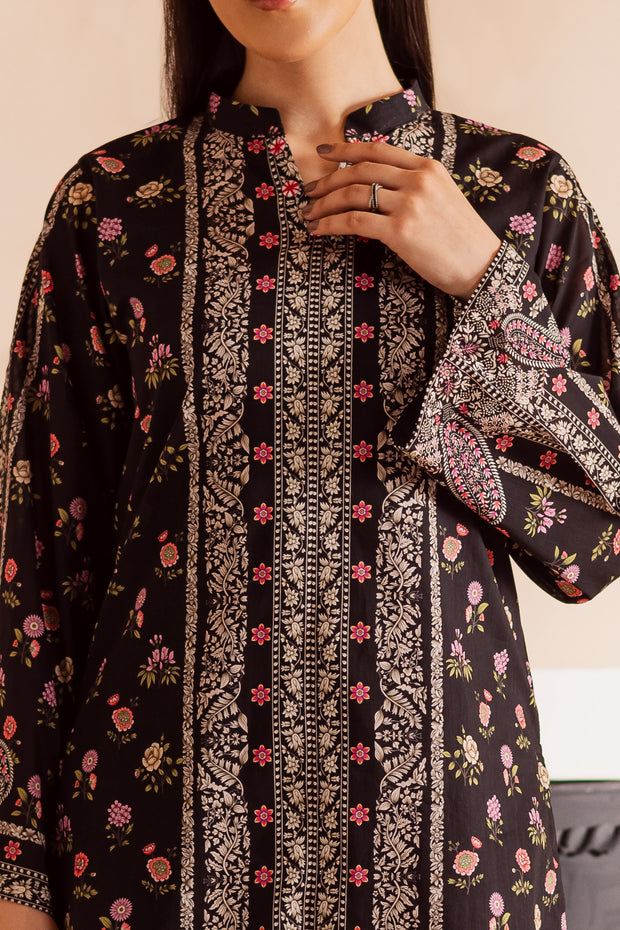 Zavi 2Pc - Printed Lawn Dress
