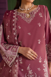 Siara 3Pc - Embroidered Solid Dress