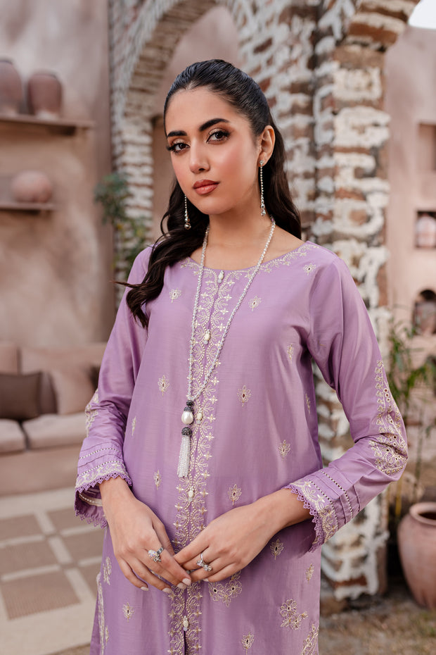 Emptier 2Pc - Embroidered Lawn Dress