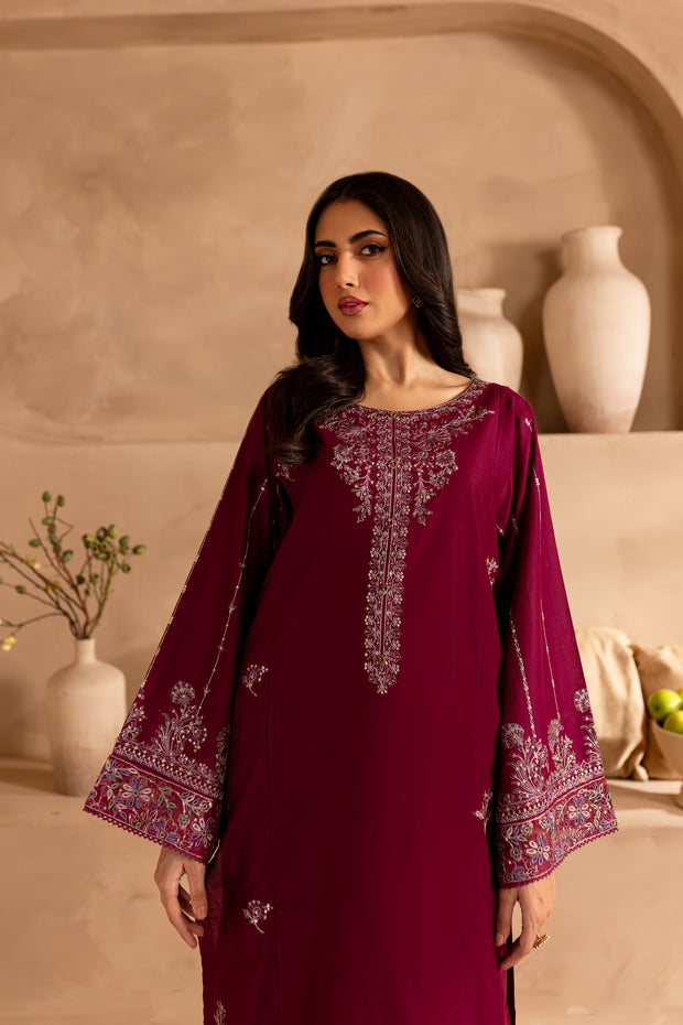 Naba 2Pc - Embroidered Lawn Dress