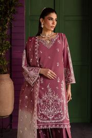 Siara 3Pc - Embroidered Solid Dress
