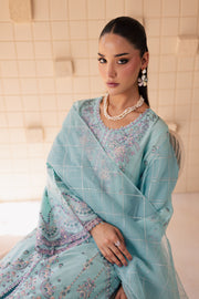 Elise 3Pc - Embroidered Lawn Dress