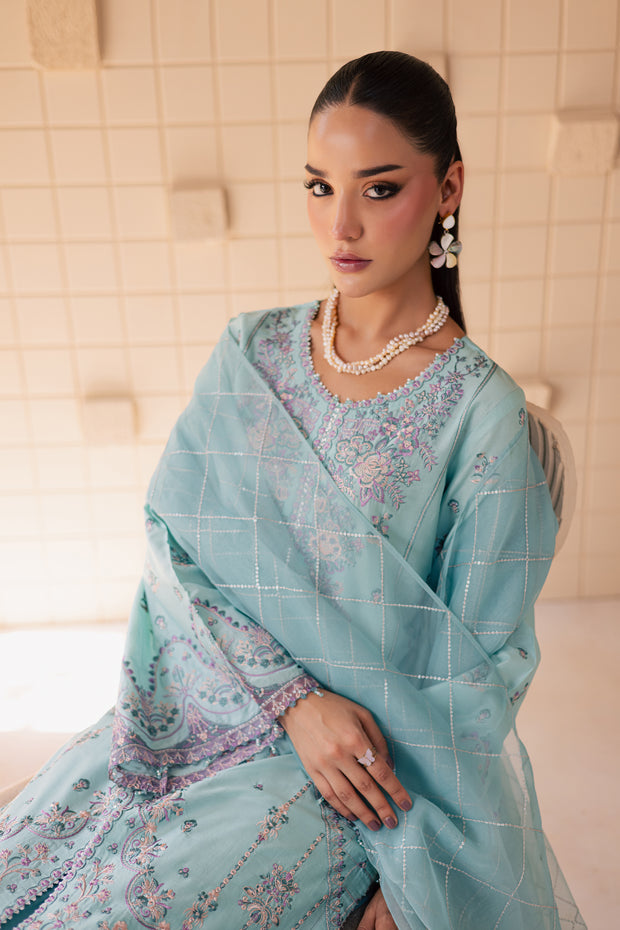 Elise 3Pc - Embroidered Lawn Dress