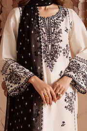 Parwana 3Pc - Embroidered Lawn Dress