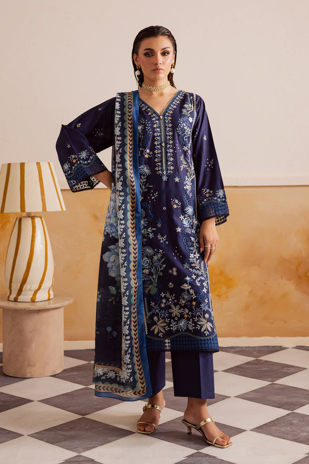 Darya 3Pc - Embroidered Lawn Pret