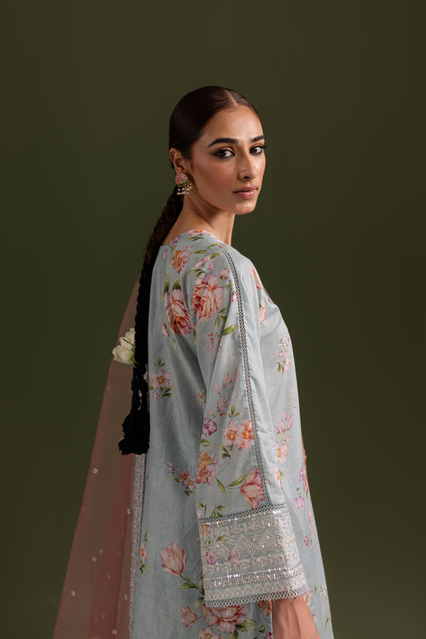 Zeev 3Pc - Printed Lawn Dress