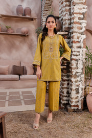 Raisin 2Pc - Embroidered Lawn Dress