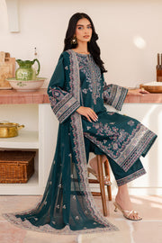 Leal 3Pc - Embroidered Lawn Dress