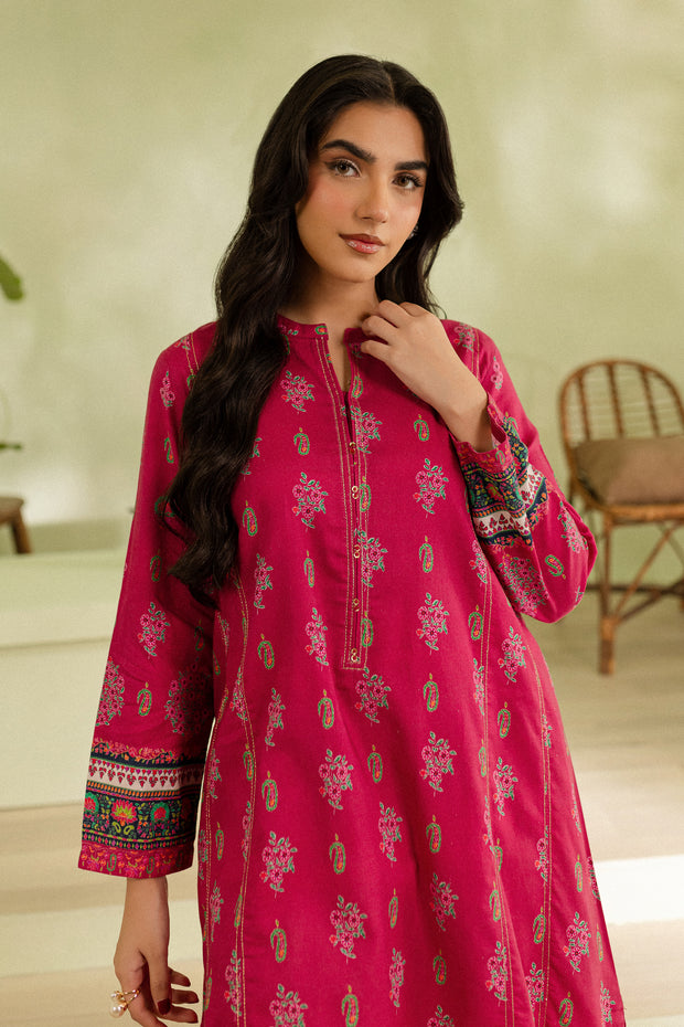 Ayna 2Pc - Printed Khaddar Dress