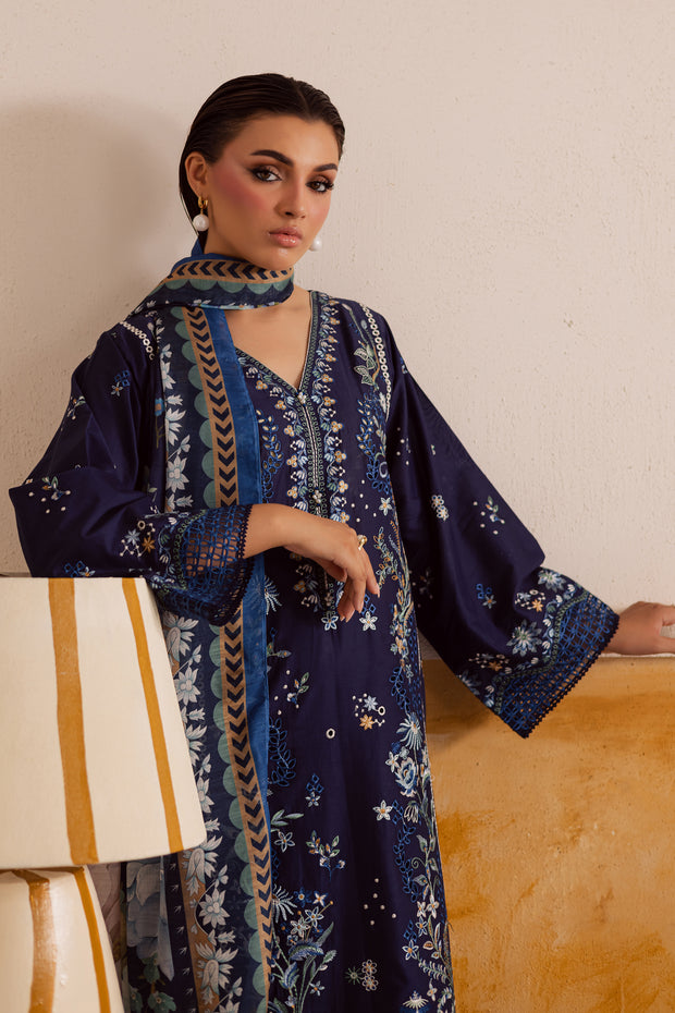 Darya 3Pc - Embroidered Lawn Pret
