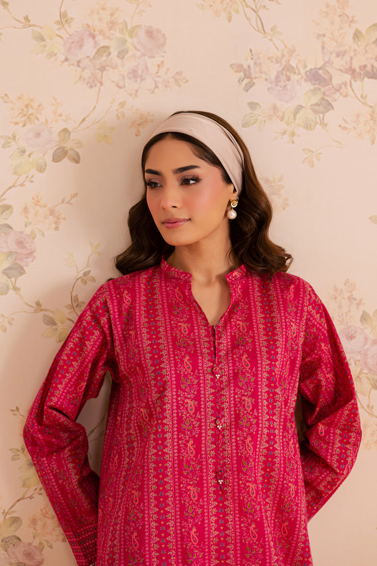 Leya 2Pc - Printed Lawn Dress
