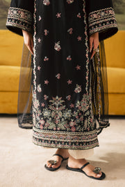 Black Moon 3Pc - Embroidered Lawn Pret