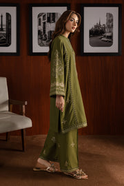 Chicago 2Pc - Embroidered Khaddar Dress