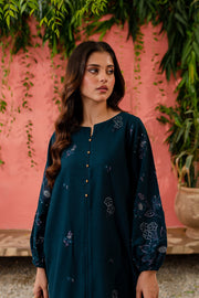 Willow 2Pc - Embroidered Khaddar Dress