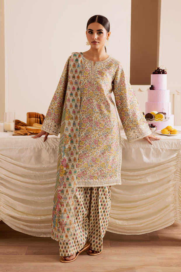 Rosie 3Pc - Printed Casual Pret