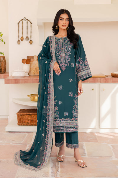 Leal 3Pc - Embroidered Lawn Dress
