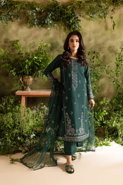 Maybell 3Pc - Embroidered Lawn Dress