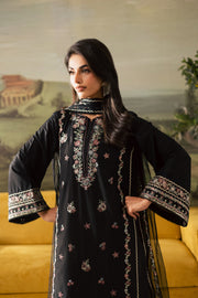 Black Moon 3Pc - Embroidered Lawn Pret