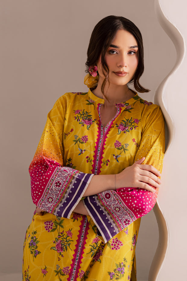 Inferno 2Pc - Printed Lawn Dress