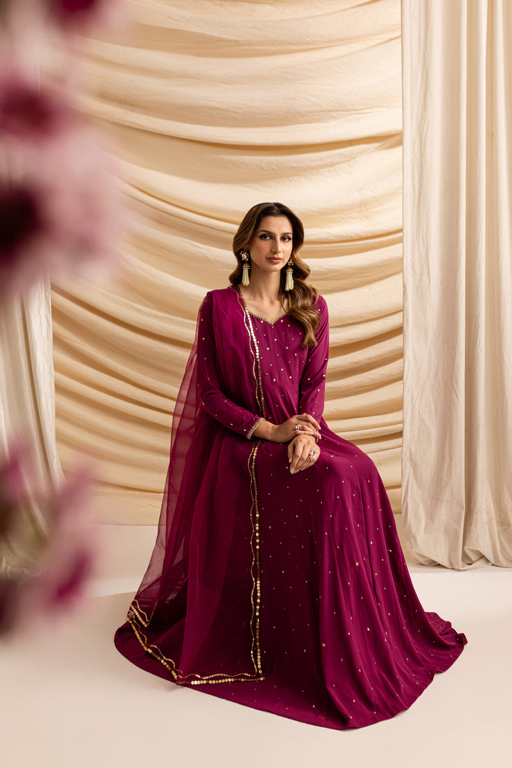 Magenta Fleur 3Pc - Formal Luxe PRET