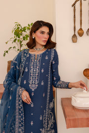 Alana 3Pc - Embroidered Lawn Dress