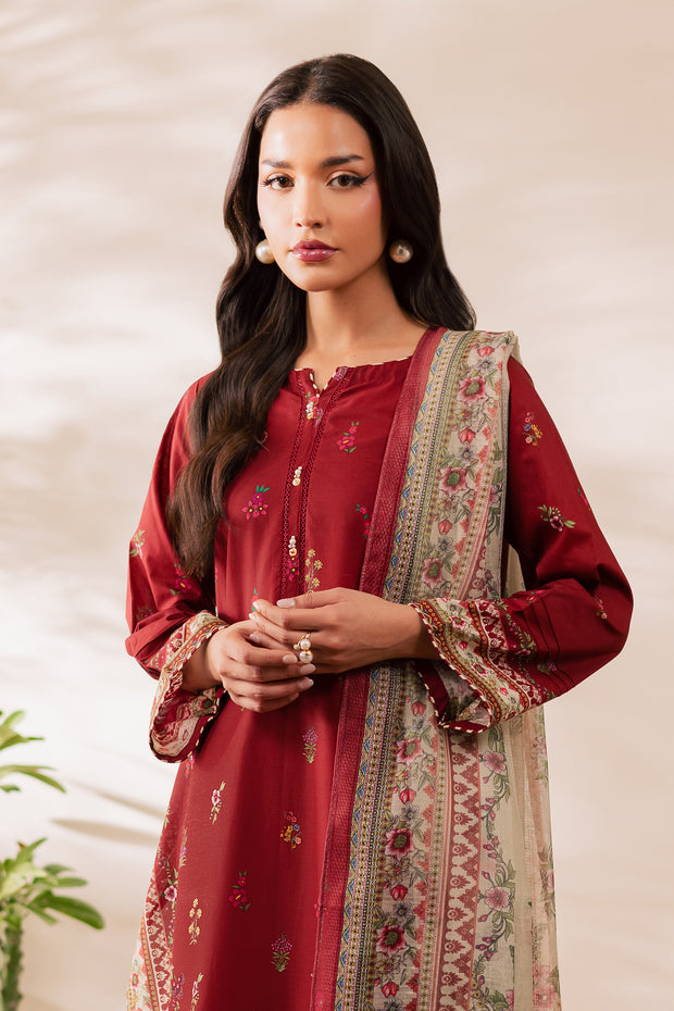 Shayla 3Pc - Printed Casual Pret