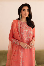 Fika 3Pc - Embroidered Solid Dress
